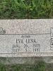 Headstone of Eva Lena Crow Gattis
