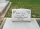 Headstone of Alcide LeBlanc and Clemence Elena Peck LeBlanc