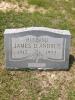 Headstone of James Dallas Andrus