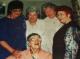 Esther Lavenia Houston Beeman, Carolyn Virginia Houston Hermes, Gladys Elaine Houston Akin, and Lucy Ethel Houston Perkins with mom Eunice Ethel Smith Houston